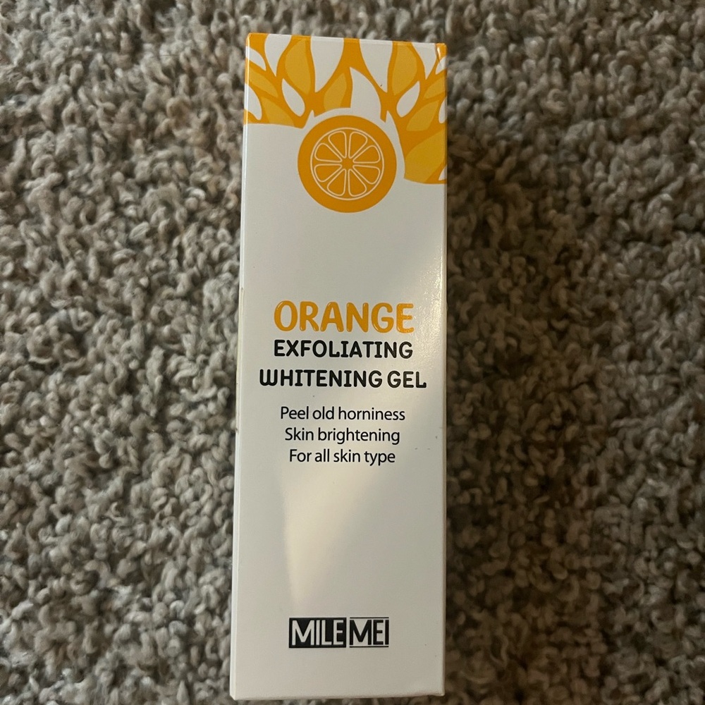 Orange Exfoliating Whitening Gel